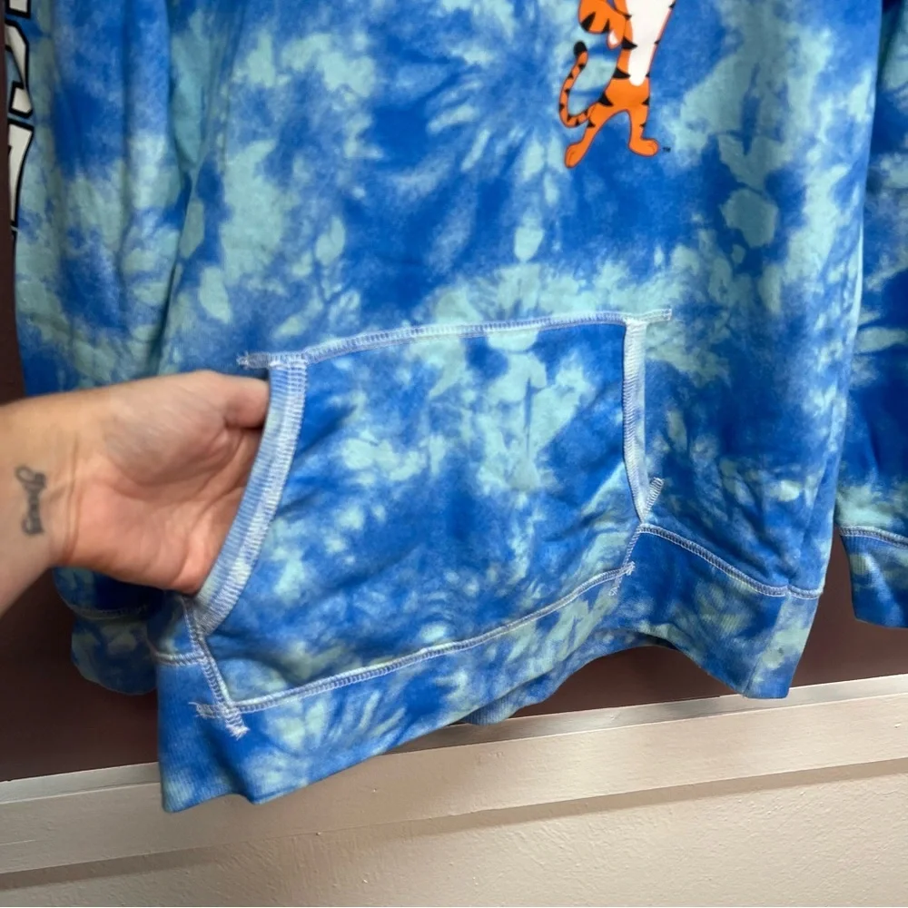 Justice Blue Tie-Dye Frosted Flakes Hoodie